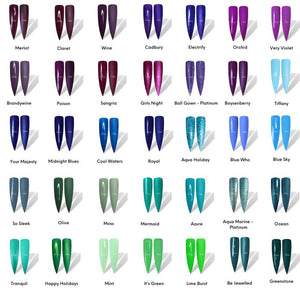 Gel Polish Collection Booster - Pick x10 Colours + FREE SHIPPING