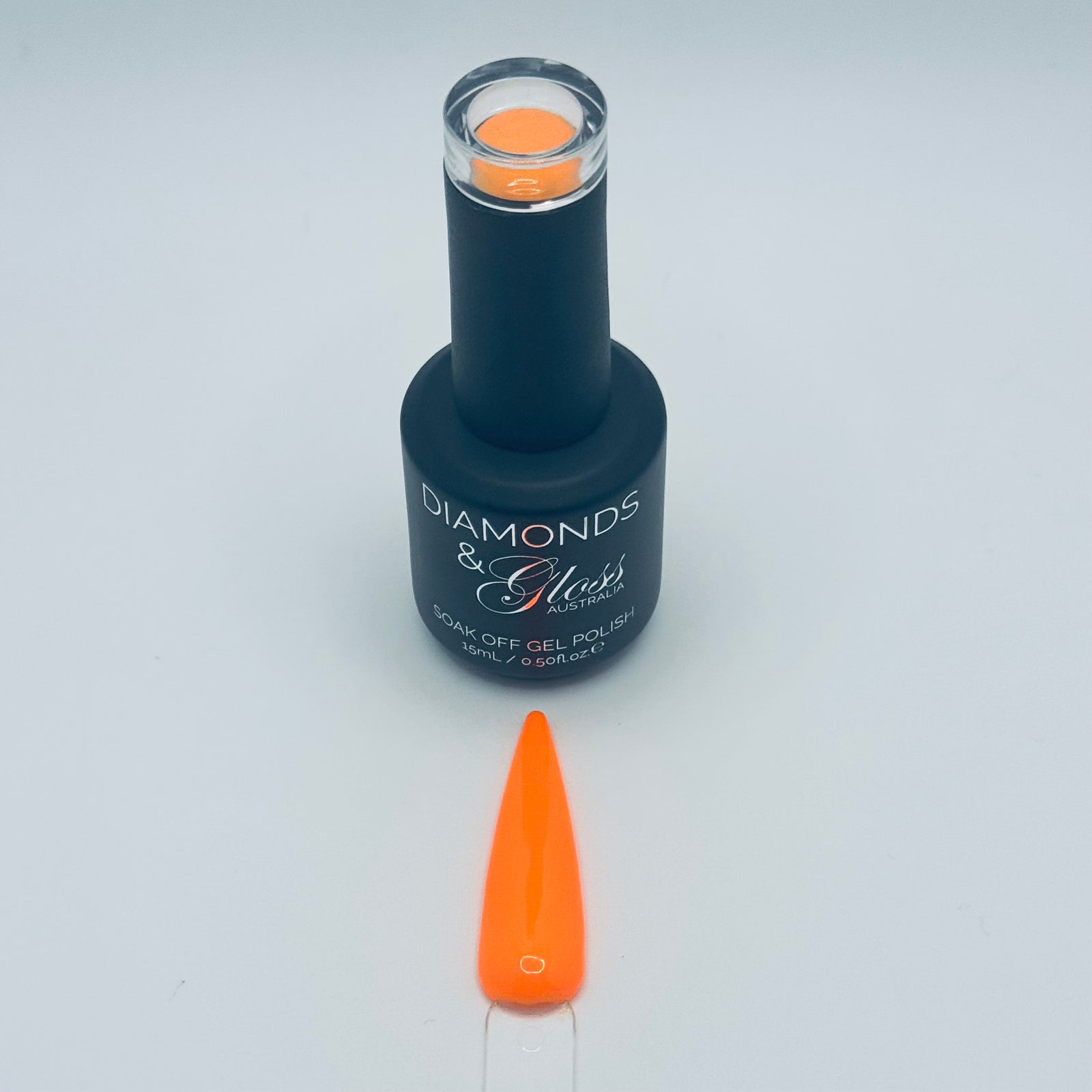 Glow In The Dark Gel Polish - 15mL - Hema Free - Neon Orange
