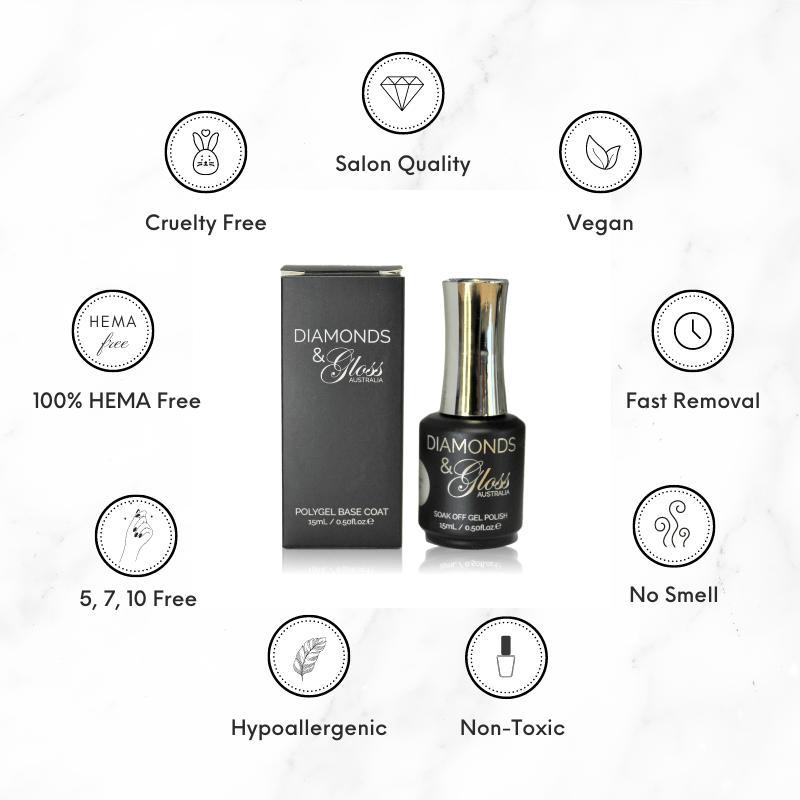 Polygel Base Coat 15ml HEMA Free