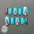 Azure Teal Turquoise Glossy & Matte HEMA Free Gel Nail Polish Swatches 