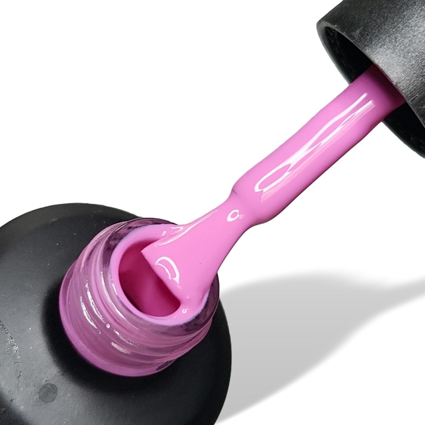 Bubblegum Pink HEMA Free Gel Nail Polish 15ml Bottle & Brush