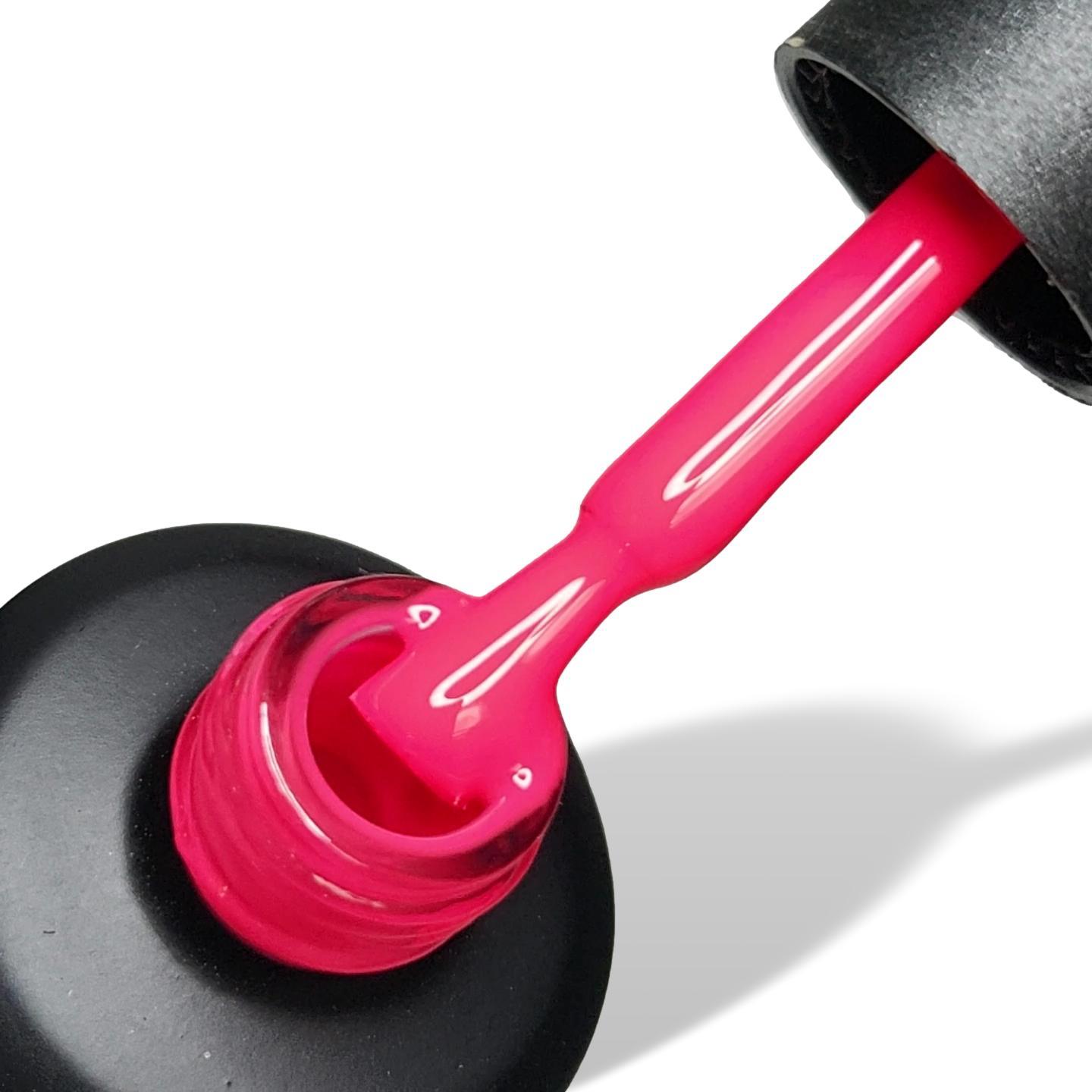 Cheeky Hot Pink Neon  HEMA Free Gel Nail Polish 15ml Bottle & Brush