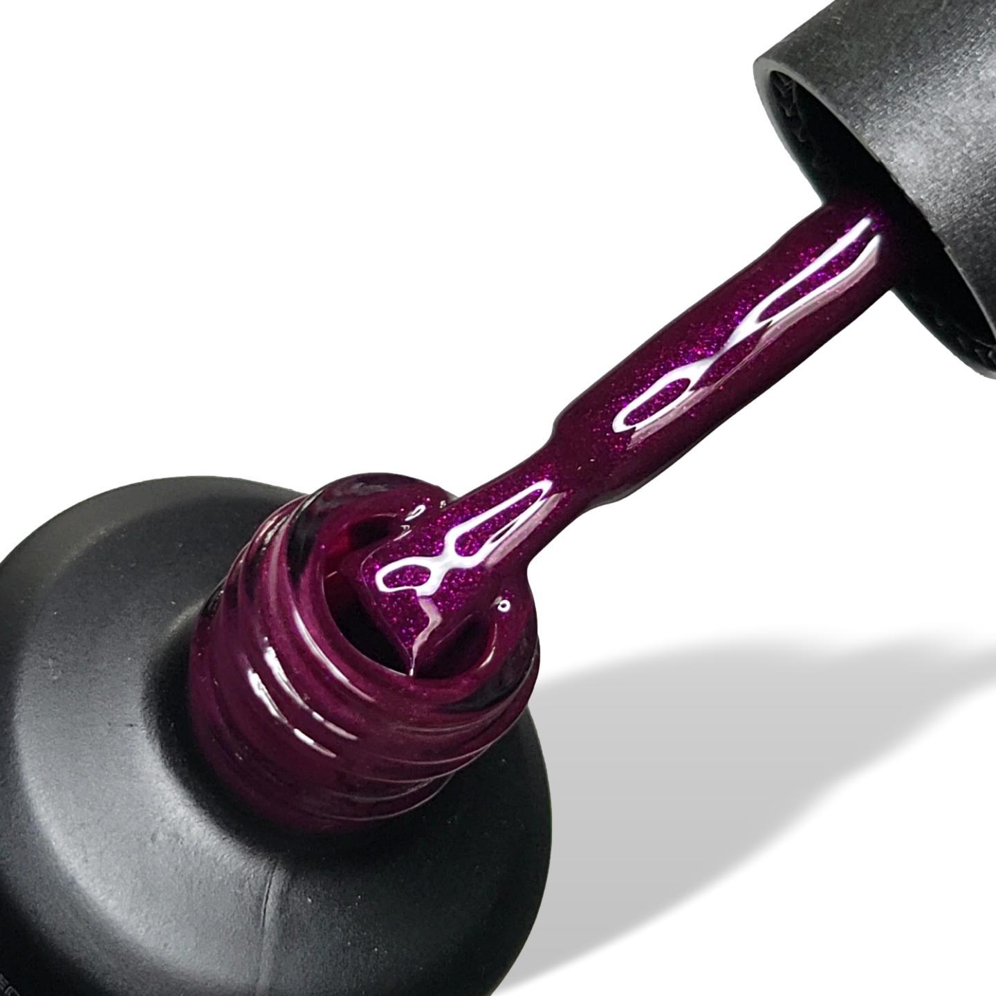 Claret HEMA Free Gel Nail Polish 15ml Bottle & Brush