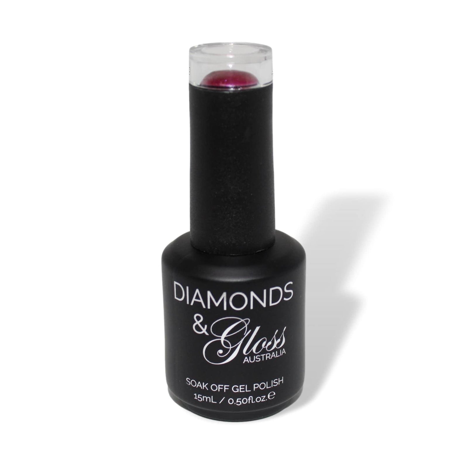 Girls Night Pink Purple Magenta Shimmer HEMA Free Gel Nail Polish Diamonds & Gloss Australia 15ml Bottle Vegan , Cruelty Free