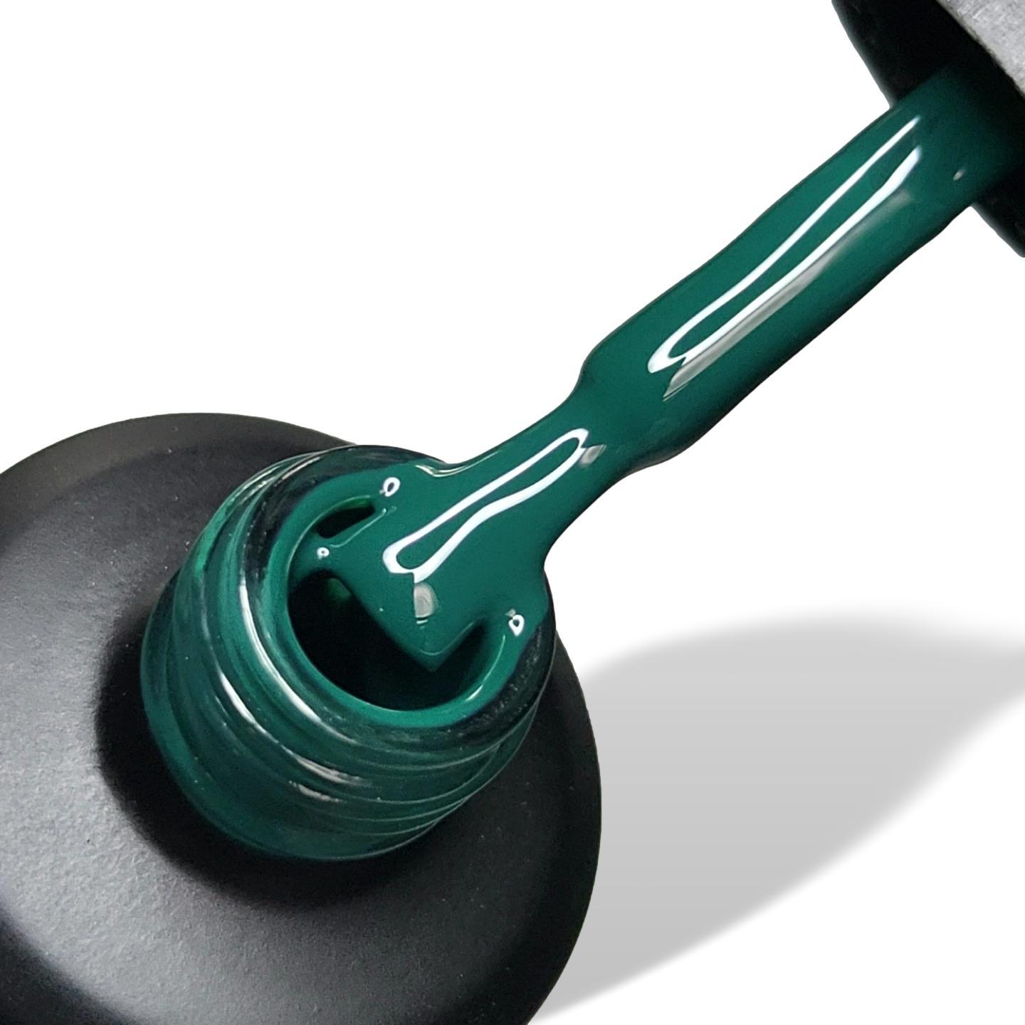 Greenstone Green HEMA Free Gel Nail Polish 15ml Bottle & Brush
