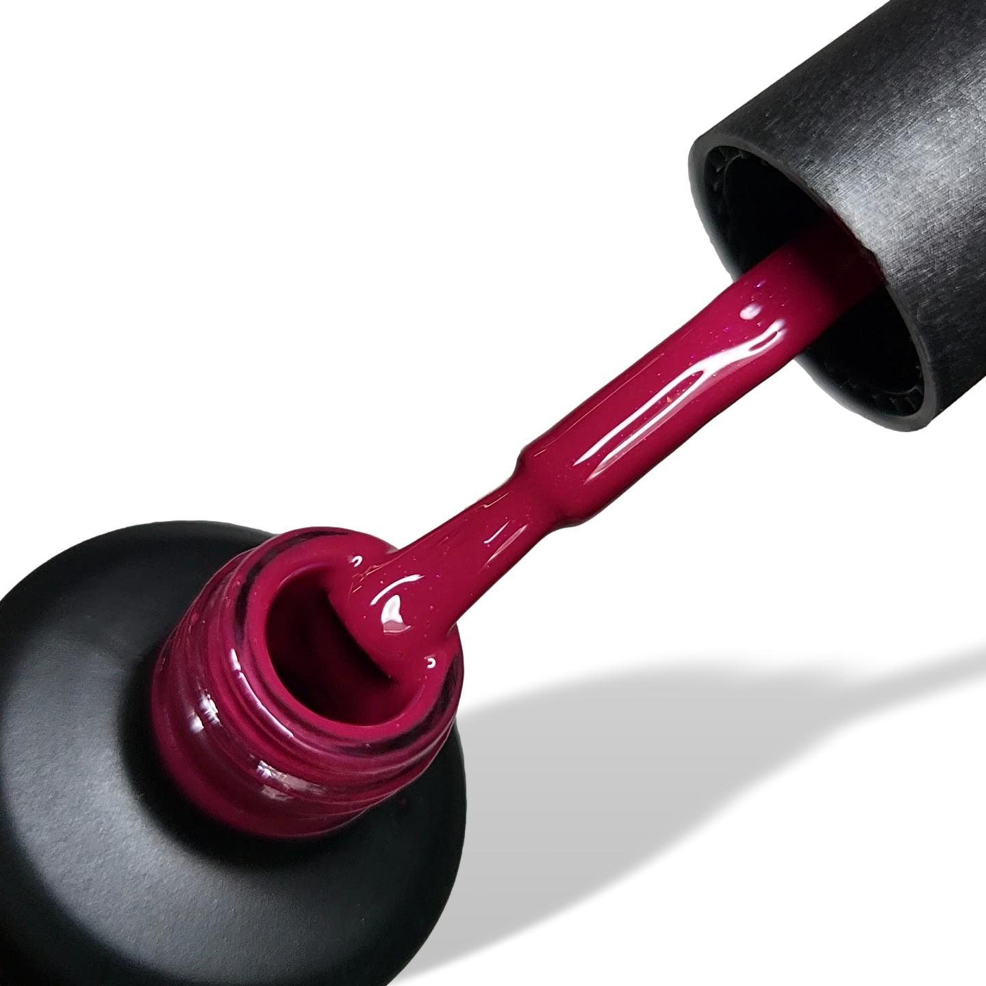 Seduction Red HEMA Free Gel Nail Polish 15ml Bottle & Brush