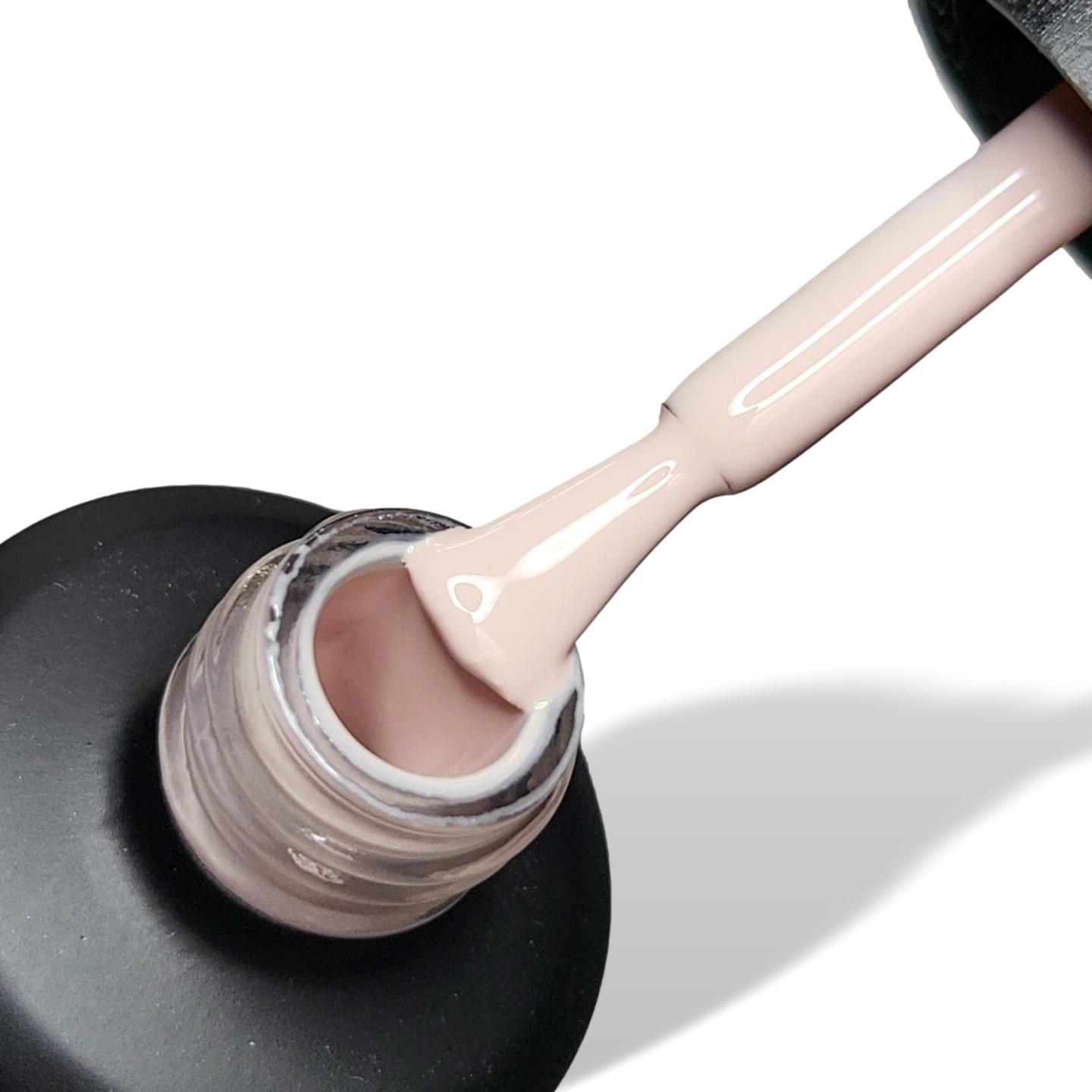 Vanilla Nude HEMA Free Gel Nail Polish 15ml Bottle & Brush