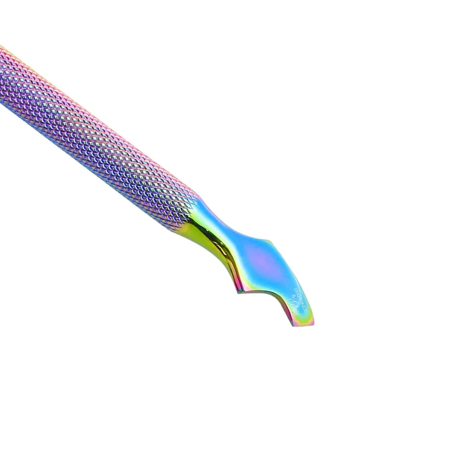 chameleon rainbow chrome Cuticle Pusher