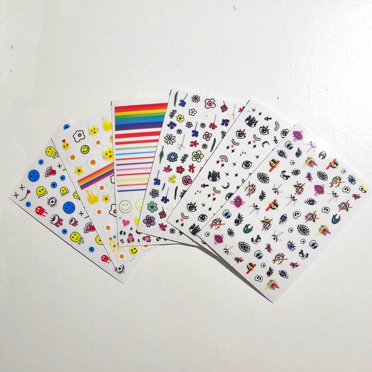 Nail Stickers Bundle #2 REDUCED TO CLEAR $6