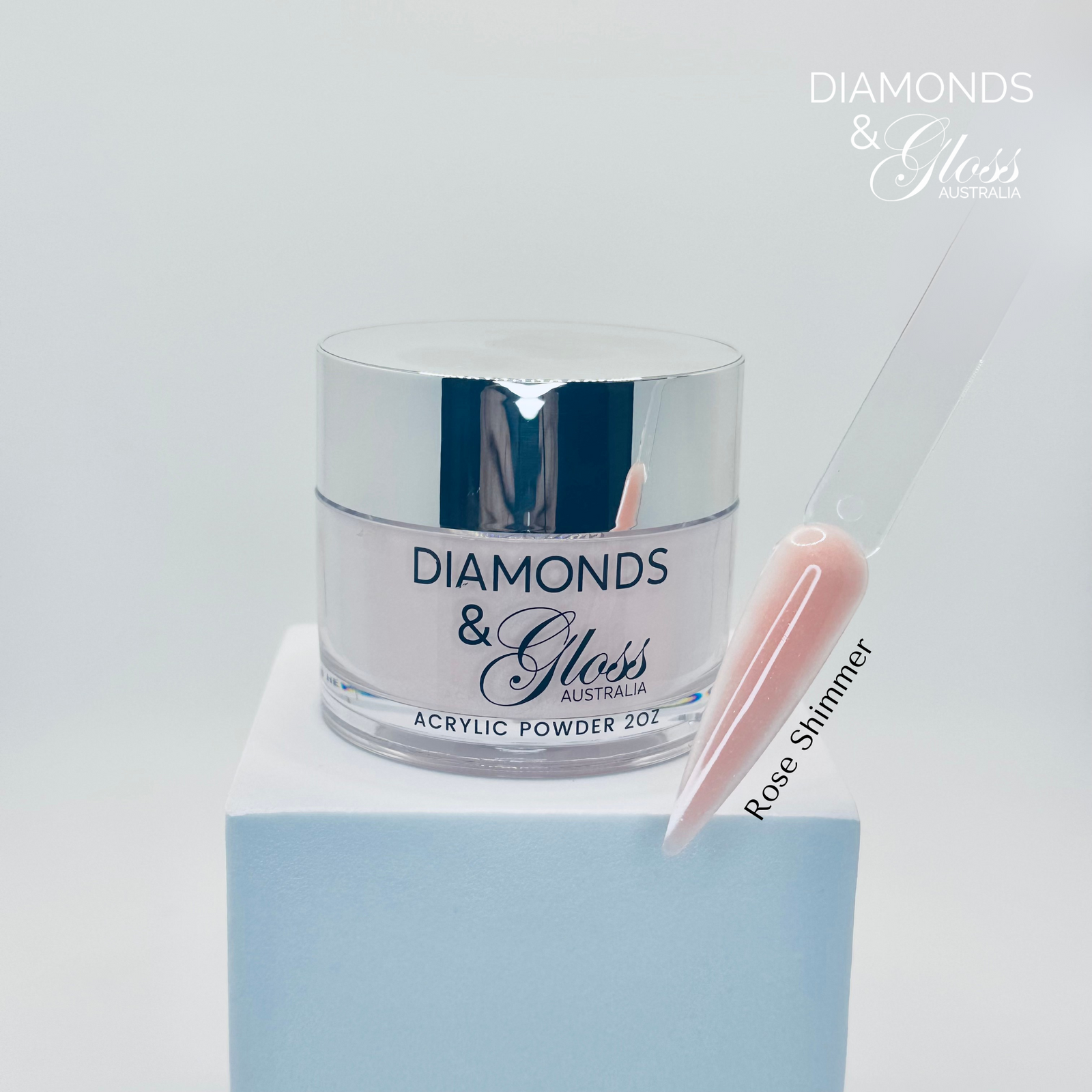 Acrylic Powder 56g - Hema Free - Rose Shimmer