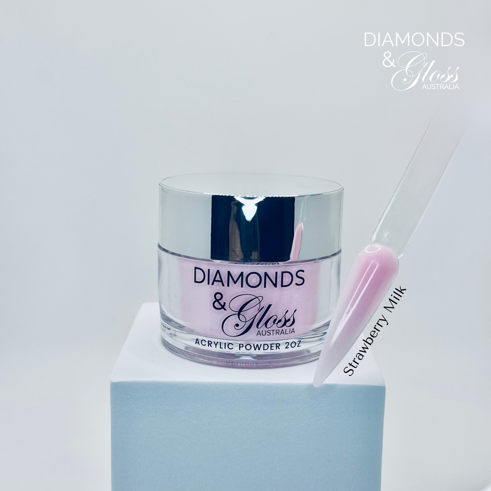 Acrylic Powder 56g - Hema Free - Strawberry Milk