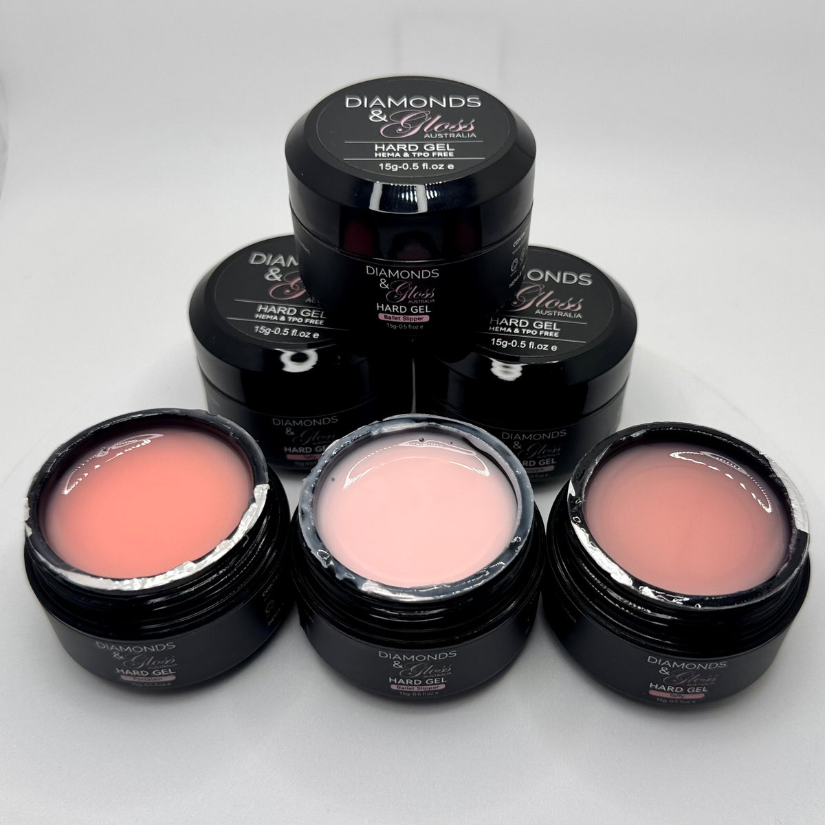 Hard Gel 15g x 3 Hema Free TPO Free - Collection