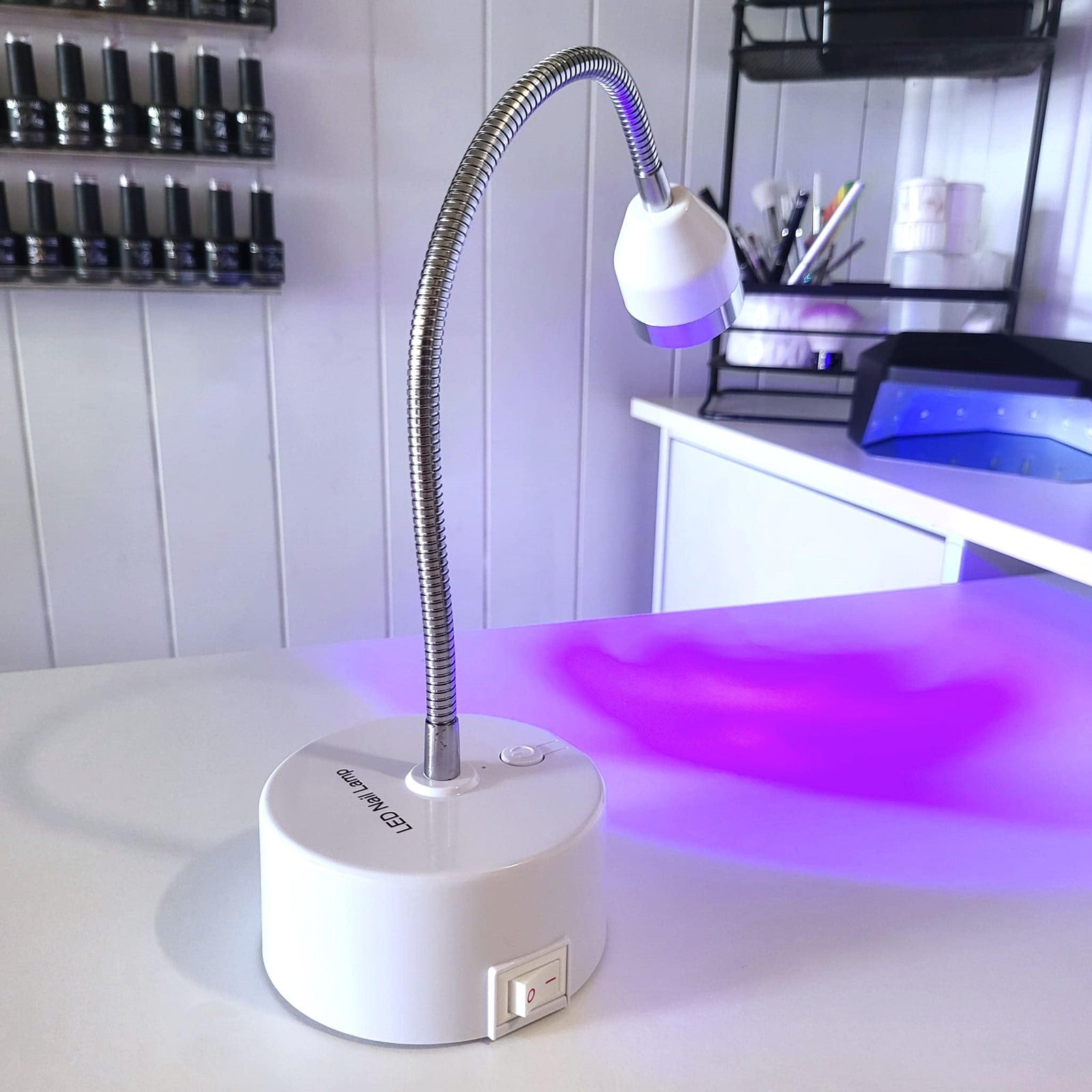 Flash Cure UV/LED Touch Nail Lamp - RECHARGEBLE
