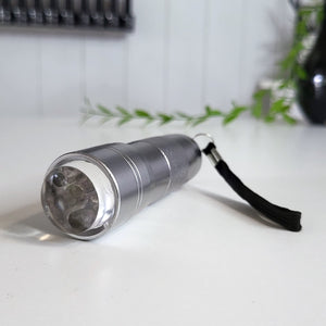 Handheld Flash Cure/Silicone Stamp UV/LED Nail Torch - SILVER
