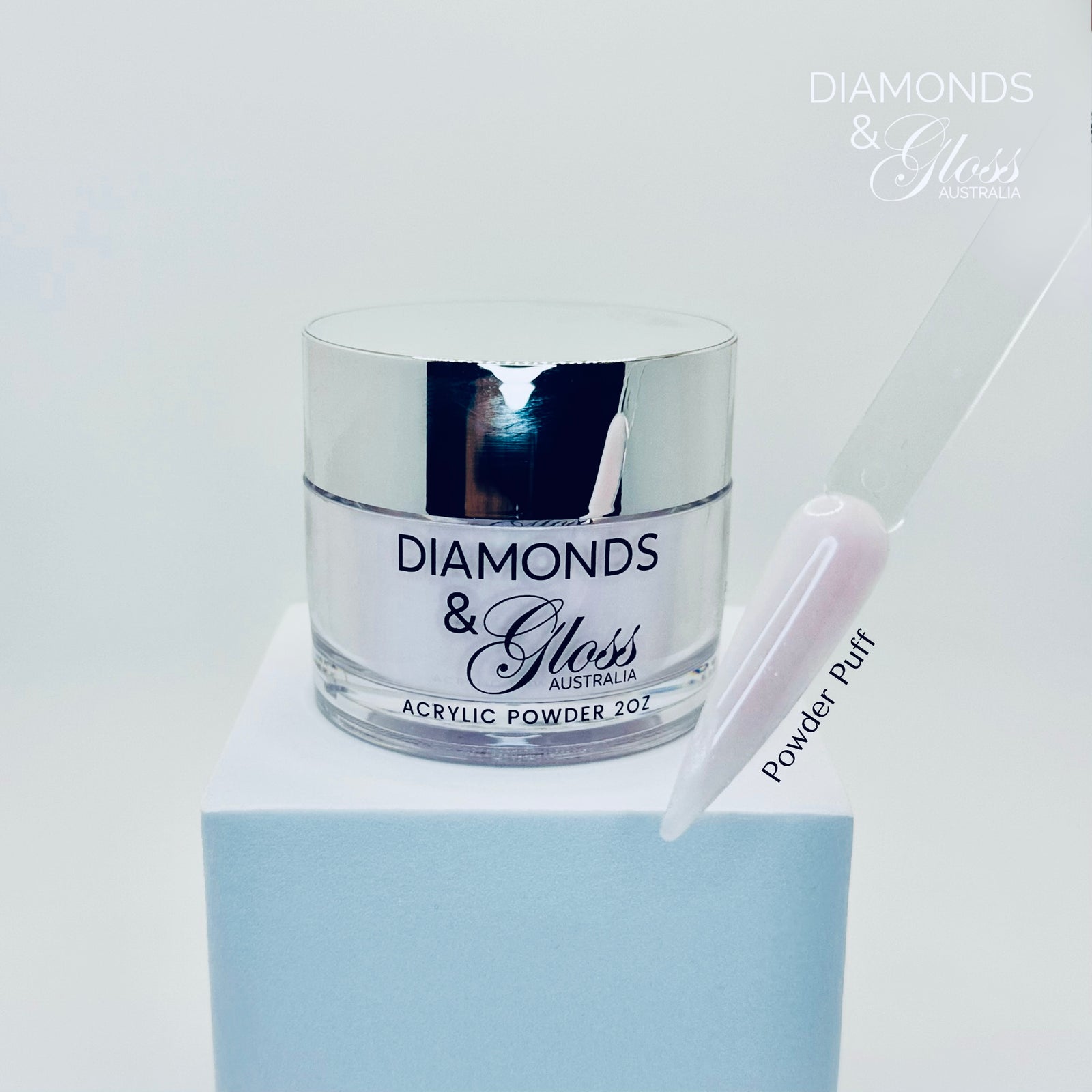 Acrylic Powder 56g - Hema Free - Powder Puff