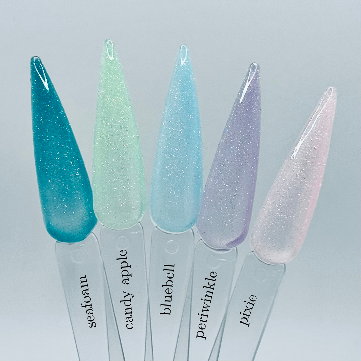 ✨ Glitter Jelly Gel Polish - 15mL - Hema Free - Candy Apple 🍏✨