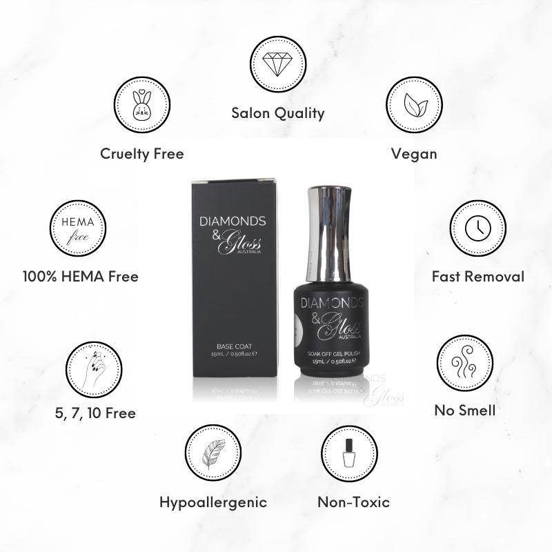 Base Coat Hema Free Diamonds & Gloss Australia
