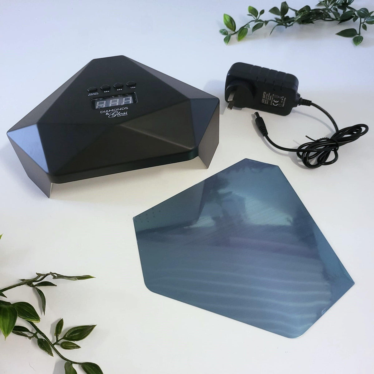 💎 NEW - UV LED Diamond Nail Lamp - BLACK