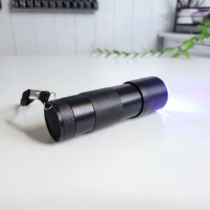 Handheld Flash Cure/Silicone Stamp UV/LED Nail Torch - BLACK