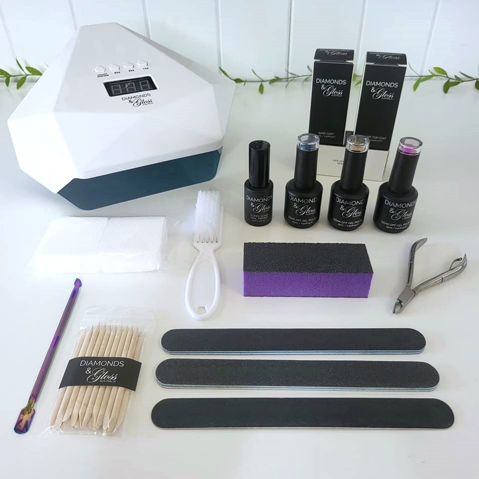 Ultimate Prep &amp; Prime Starter Pack White Diamond UV/LED Lamp - Pick x3 Colours + FREE SHIPPING - PRE ORDER NOW arriving approx 29 Nov