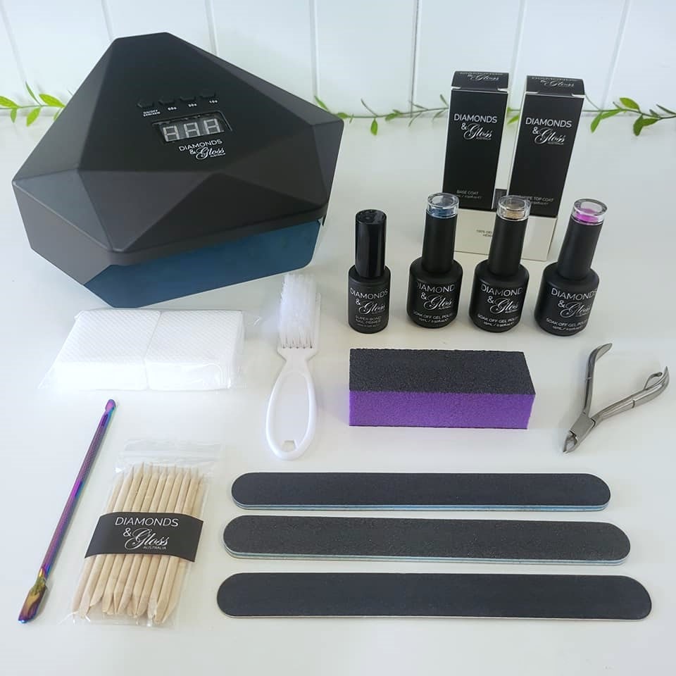 Ultimate Prep & Prime Starter Pack - Black Diamond UV/LED Lamp - Pick x3 Colours + FREE SHIPPING
