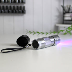 Handheld Flash Cure/Silicone Stamp UV/LED Nail Torch - SILVER