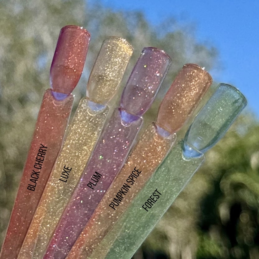 Jelly Cat Eye Gel Polish Collection- Hema Free - Autumn Glow Edition🍁Plus FREE Cat Eye Magnet