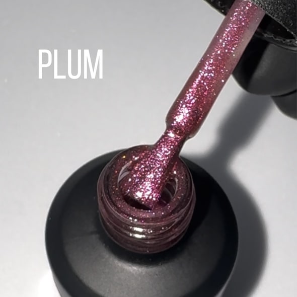 Plum- HEMA Free Jelly Cat Eye Gel Polish - 15mL