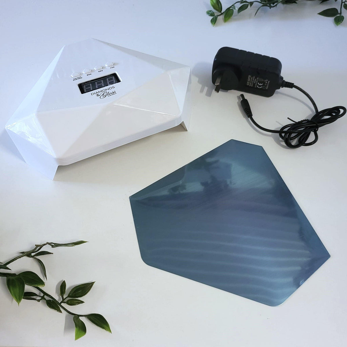 💎 NEW - UV LED Diamond Nail Lamp - WHITE