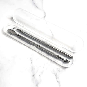 Cuticle Pusher & Remover Set - Silver, Rose Gold, Rainbow Chameleon