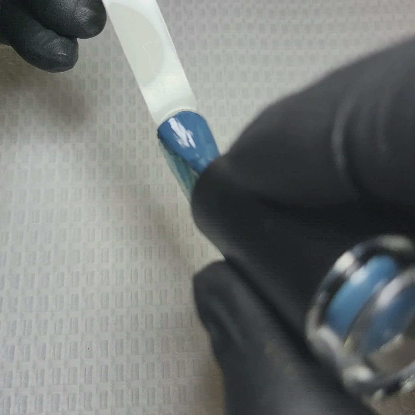 So Sleek Dark Green Teal HEMA Free Gel Nail Polish Diamonds & Gloss Australia Video Painting a Nail Swatch Stick with cruelty free and vegan Gel Polish which can be used on acrylic, builder gel and polygel nails.