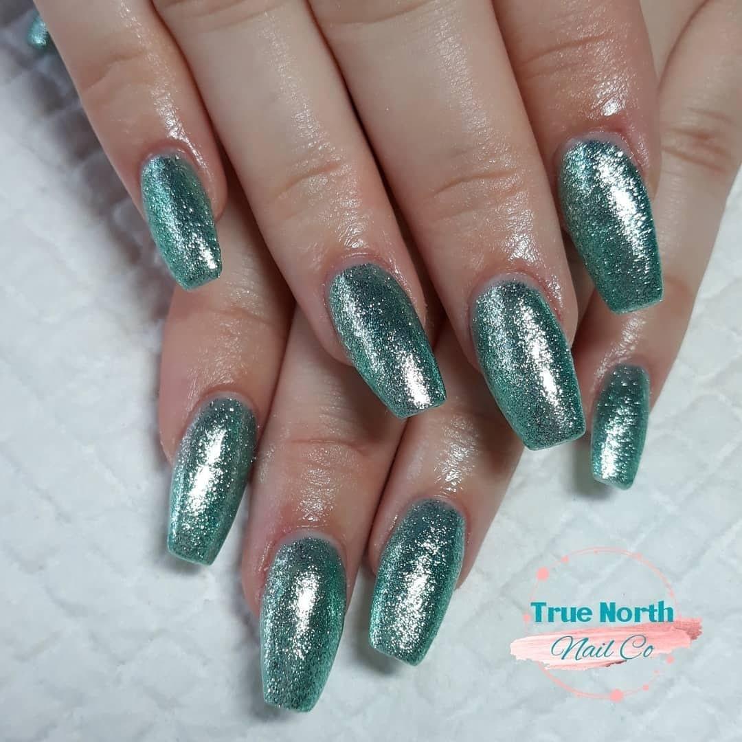 Aqua Marine Green Platinum Glossy & Matte HEMA Free Gel Nail Polish Swatches