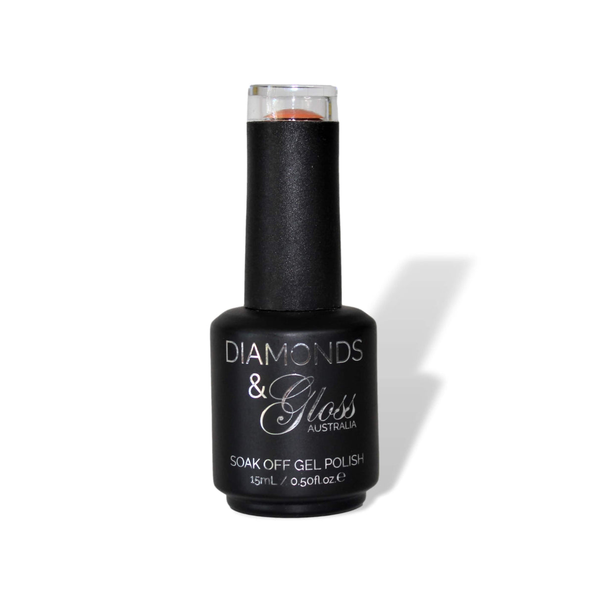 Orange Diamonds & Gloss Australia HEMA Free Burnt Orange Gel Polish Bottle