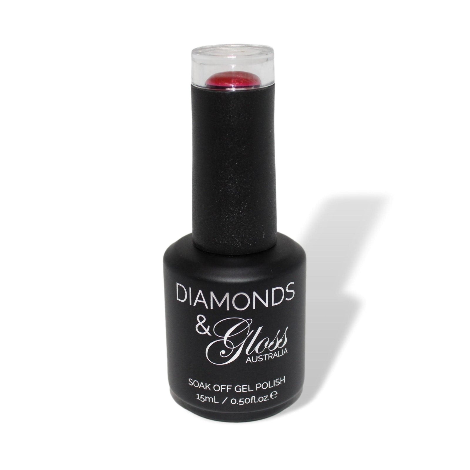 Berry Spice HEMA Free Gel Nail Polish Diamonds & Gloss Australia 15ml Bottle Vegan , Cruelty Free