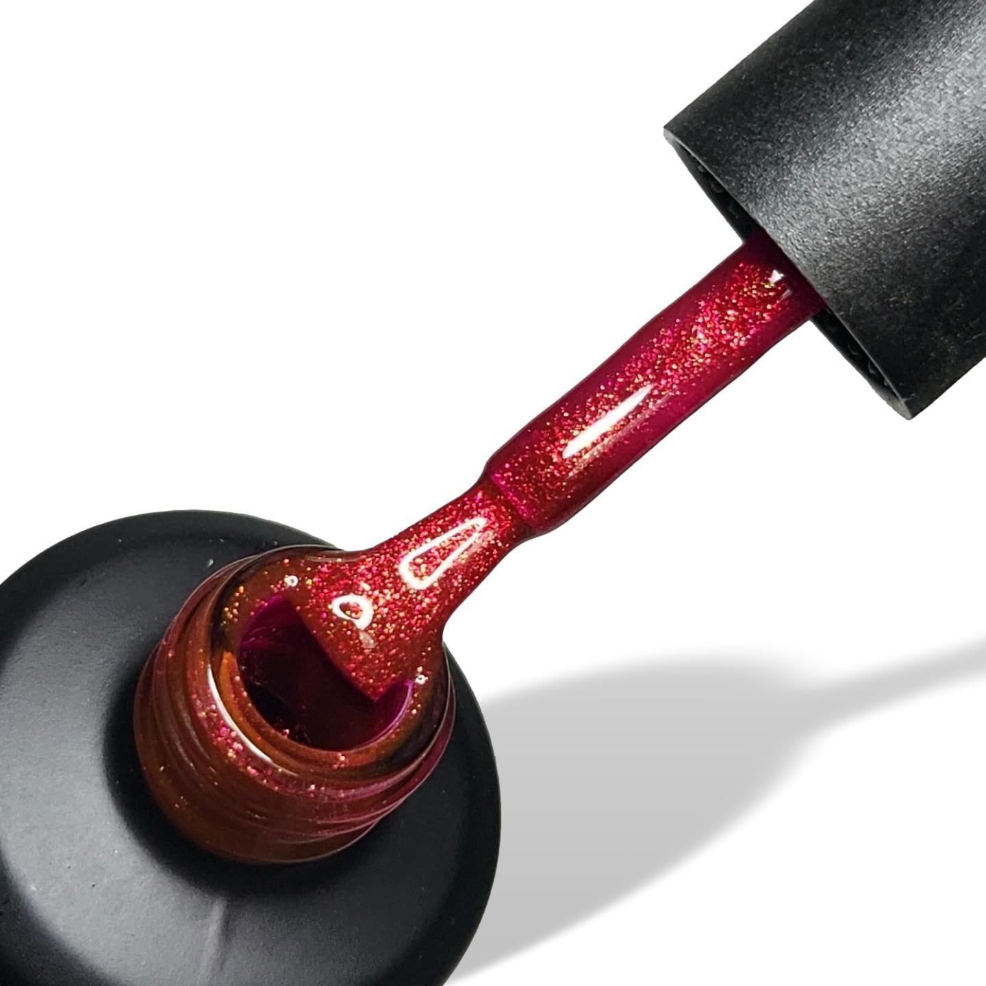 Berry Spice HEMA Free Gel Nail Polish 15ml Bottle & Brush