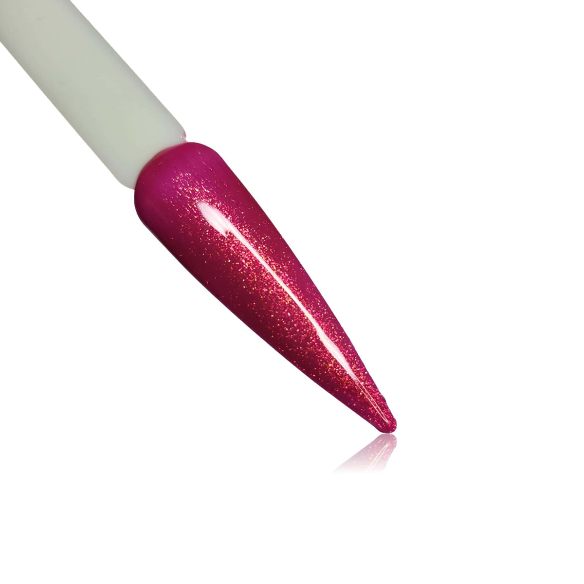 Berry Spice HEMA Free Gel Polish on Nail Swatch Stic