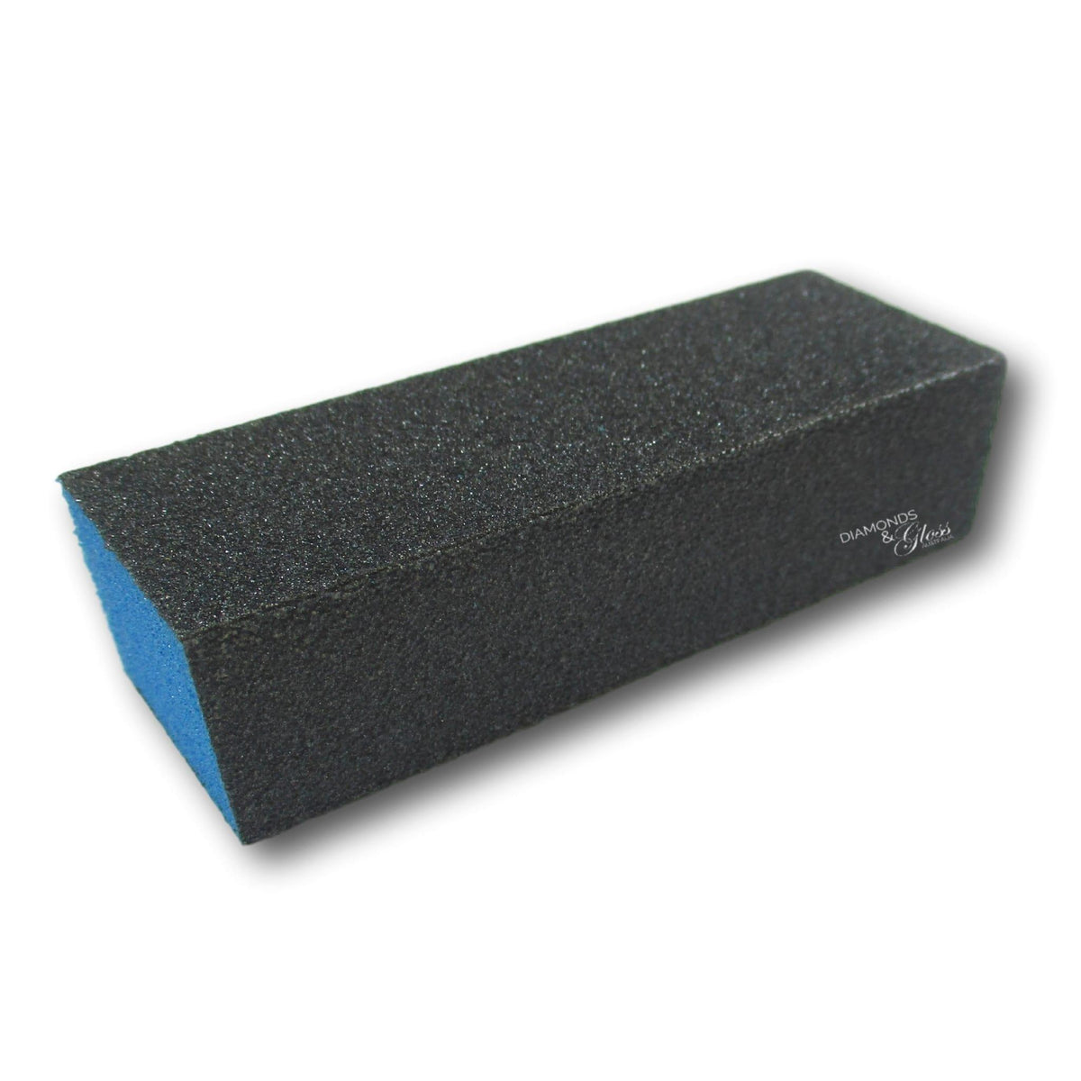 Black &amp; Blue 3 Sided Nail Buffing Block Buffer for Acrylic, Polygel and hard Gel Nails-min