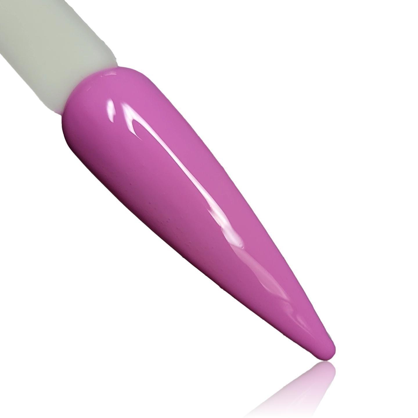 Bubblegum Pink  HEMA Free Gel Polish on Nail Swatch Stick 