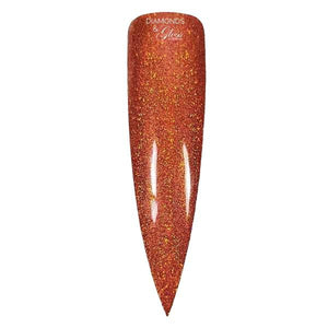 Burning Embers Red Holographic Glitter 004 Diamonds & Gloss Australia Holographic Glitter For Acrylic, Gel, Polygel Nails and Nail Art