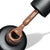 Coffee Brown HEMA Free Gel Nail Polish 15ml Bottle & Brush 