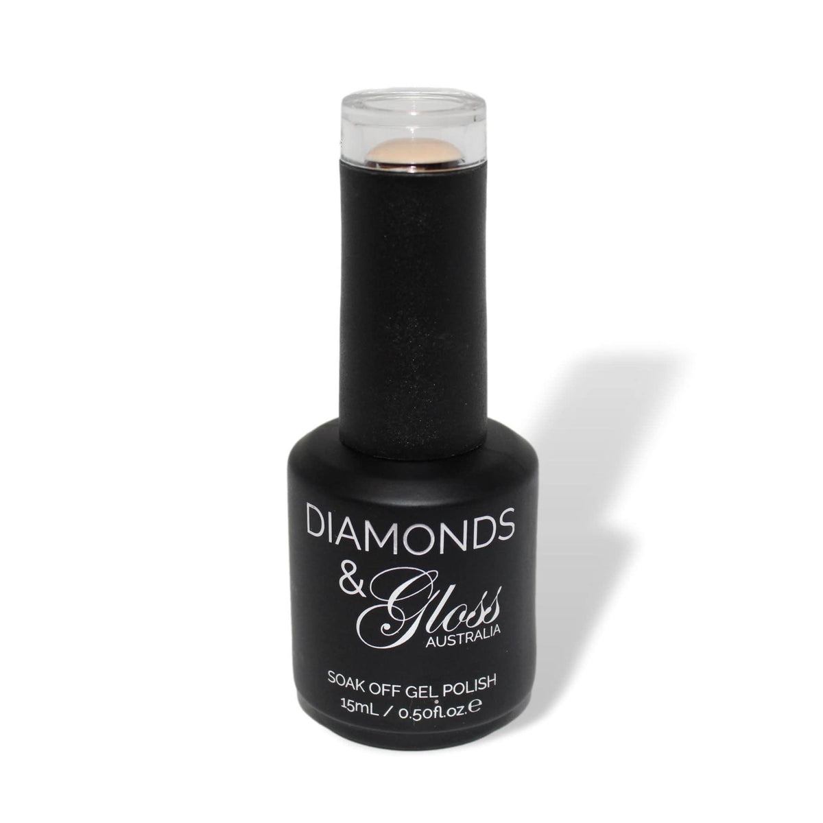 Cookie Nude Natural  HEMA Free Gel Nail Polish Diamonds & Gloss Australia 15ml Bottle Vegan , Cruelty Free