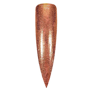Copper Metallic Glitter 008 Diamonds & Gloss Australia Metallic Glitter Best Nail Art Supplies