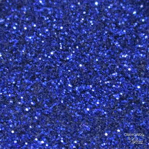 Dark Morocco Blue Metallic Glitter