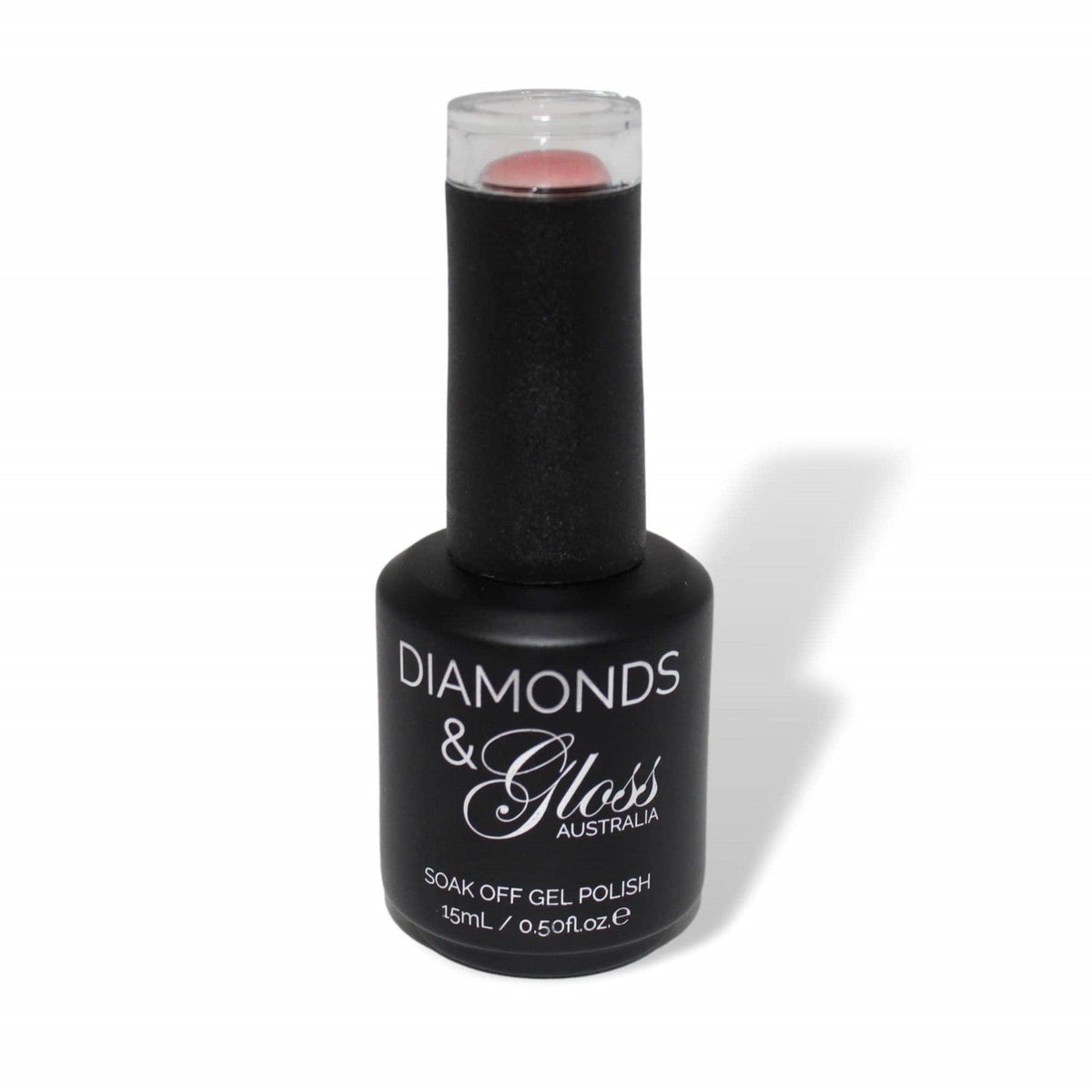 Ethereal nude Pink Shimmer HEMA Free Gel Nail Polish Diamonds & Gloss Australia 15ml Bottle Vegan , Cruelty Free