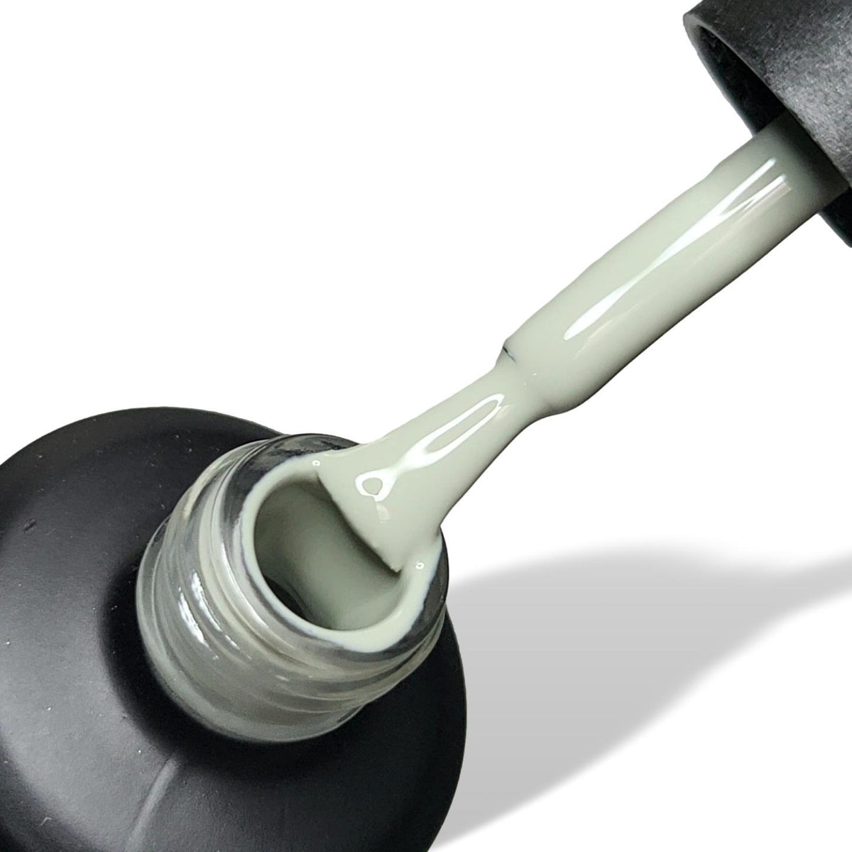 Grey Stone Light Grey HEMA Free Gel Nail Polish 15ml Bottle & Brush 