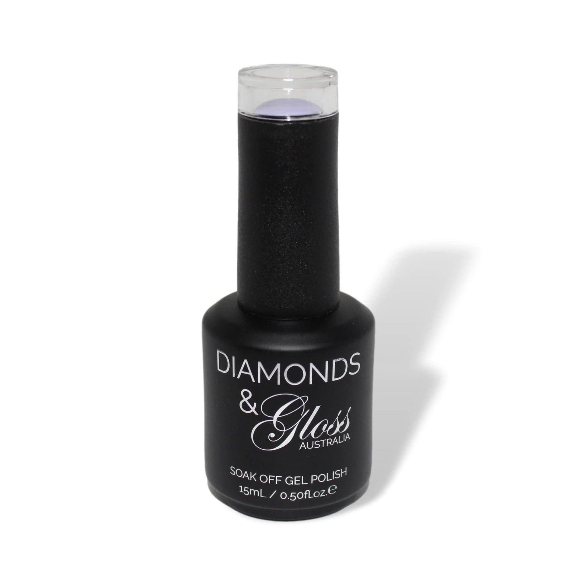 Lavender  Light Purple HEMA Free Gel Nail Polish Diamonds & Gloss Australia 15ml Bottle Vegan, Cruelty Free