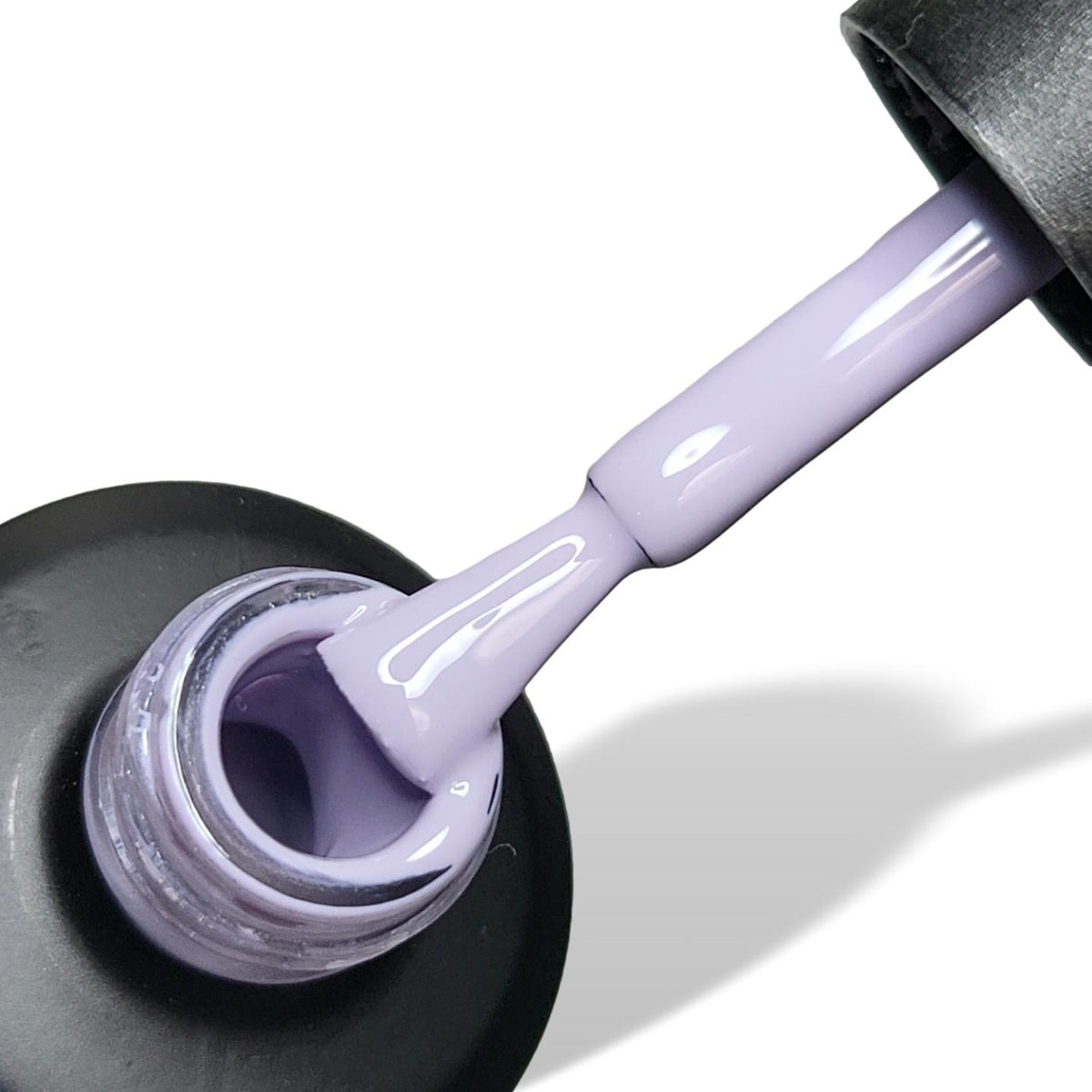 Lavender Ice Light Purple HEMA Free Gel Nail Polish 15ml Bottle & Brush 