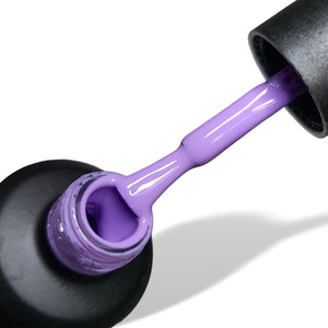 Lightly Lavender Light Purple HEMA Free Gel Nail Polish 15ml Bottle & Brush 