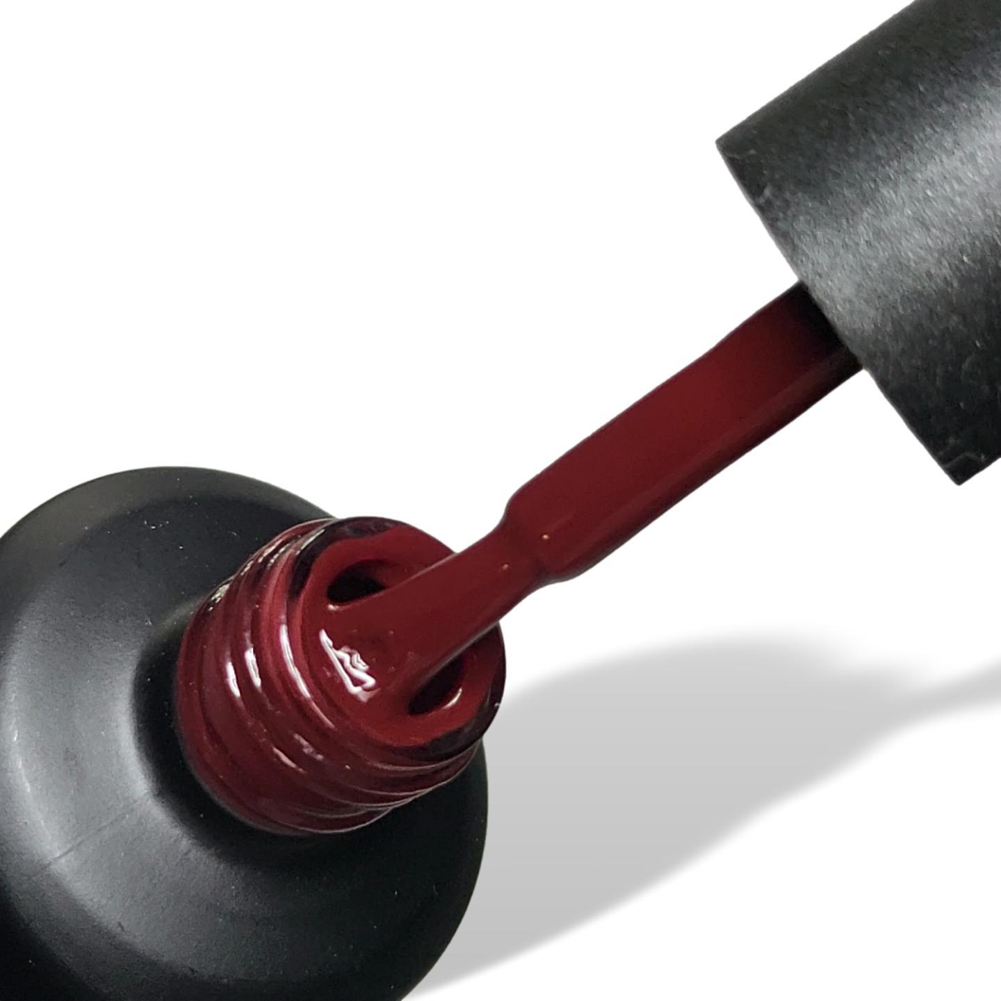 Moulin Rouge Maroon HEMA Free Gel Nail Polish 15ml Bottle & Brush