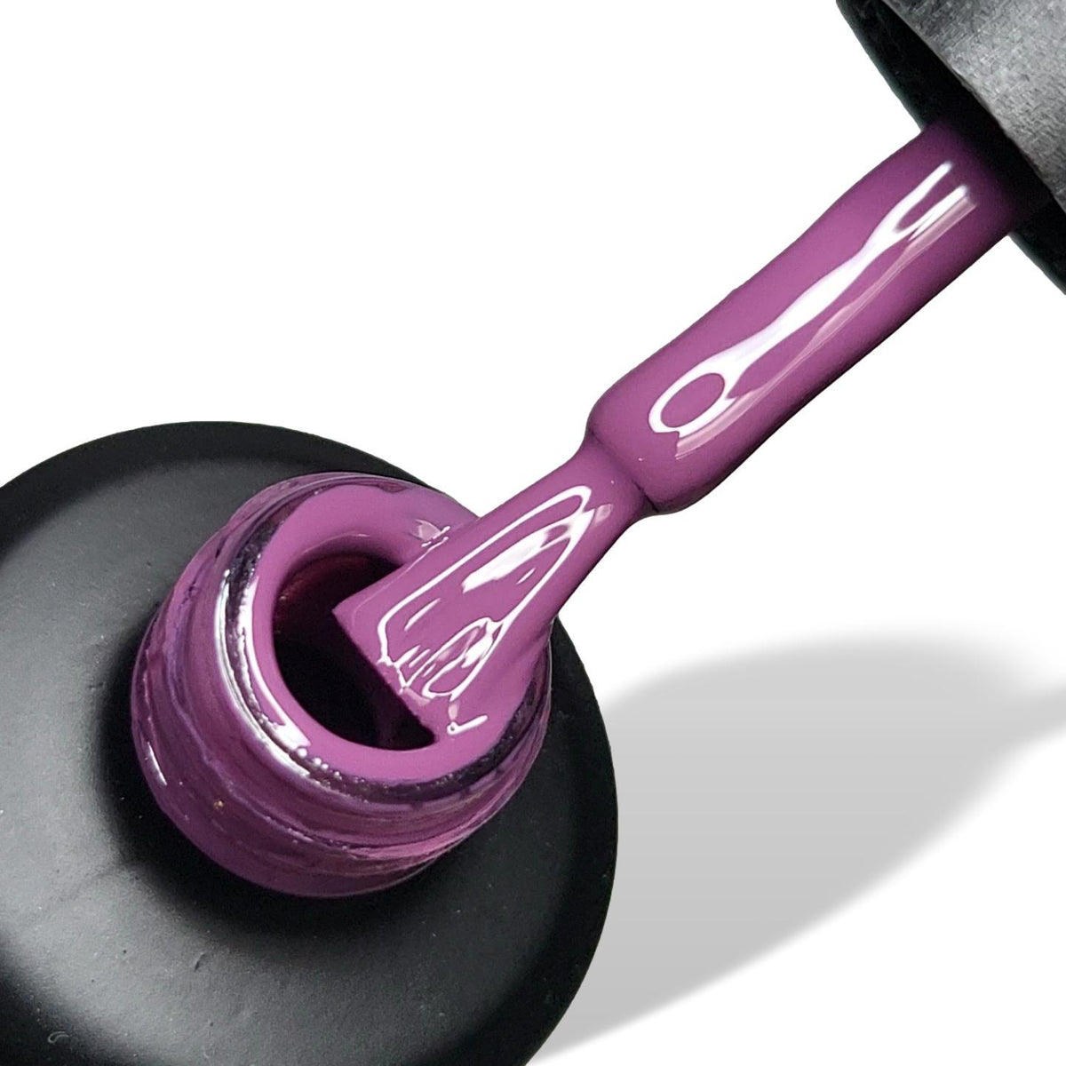 Mulberry Purple HEMA Free Gel Nail Polish 15ml Bottle & Brush